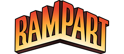 Rampart logo for GameBoy